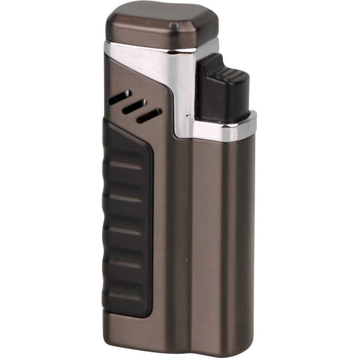 SKY 4-flame Jet Cigar Lighter med Puncher - Lighter fra SKY hos The Prince Webshop