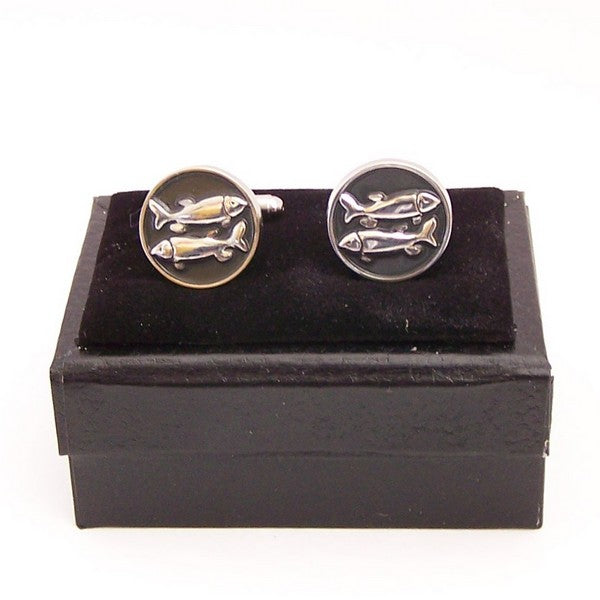 Manchetknapper Horoskop Stjernetegn Fiskene - Manchetknapper fra Creative Cufflinks hos The Prince Webshop