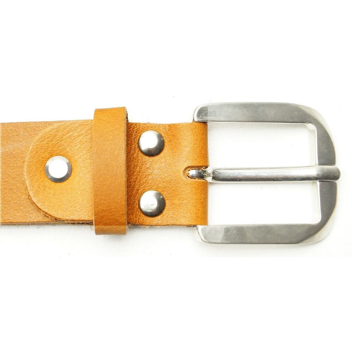 Læder Bælte - Fred - Cognac - Bælte fra The Leather Belt Co. hos The Prince Webshop