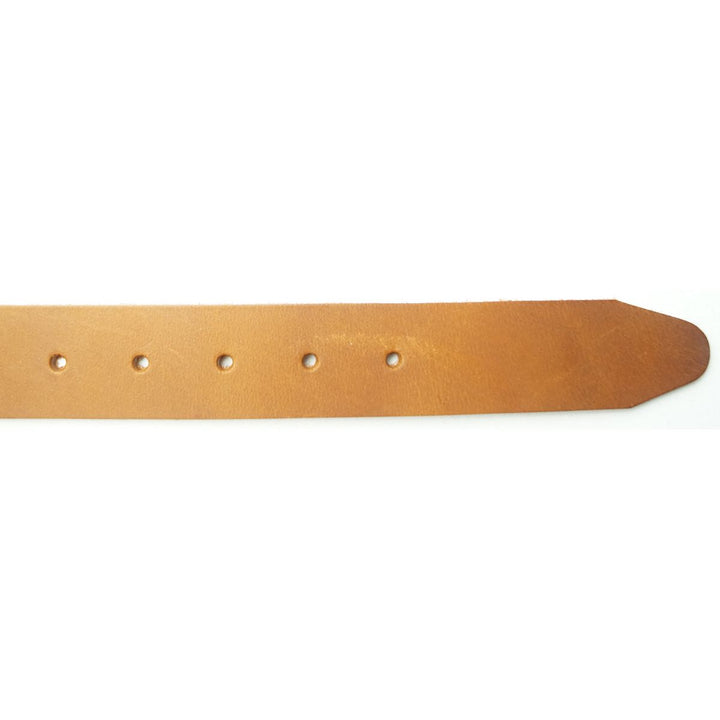 Læder Bælte - Fred - Cognac - Bælte fra The Leather Belt Co. hos The Prince Webshop