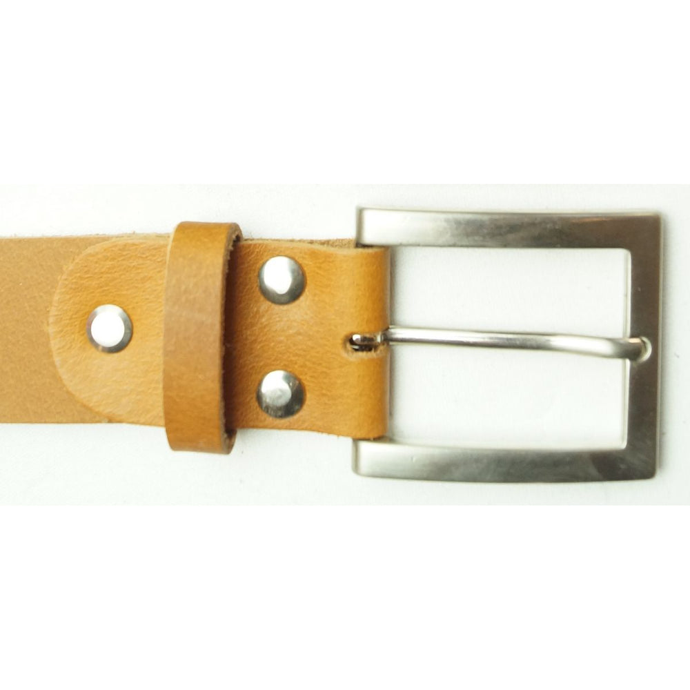 Læder Bælte - John - Cognac - Bælte fra The Leather Belt Co. hos The Prince Webshop