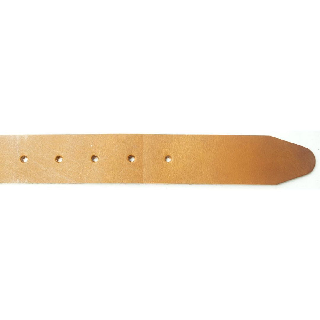 Læder Bælte - John - Cognac - Bælte fra The Leather Belt Co. hos The Prince Webshop