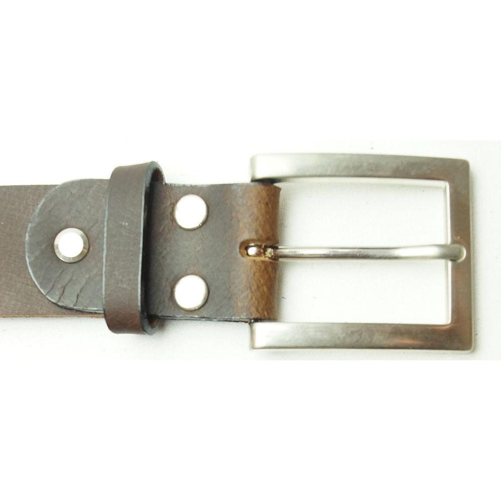 Læder Bælte - John - Mørkebrunt - Bælte fra The Leather Belt Co. hos The Prince Webshop