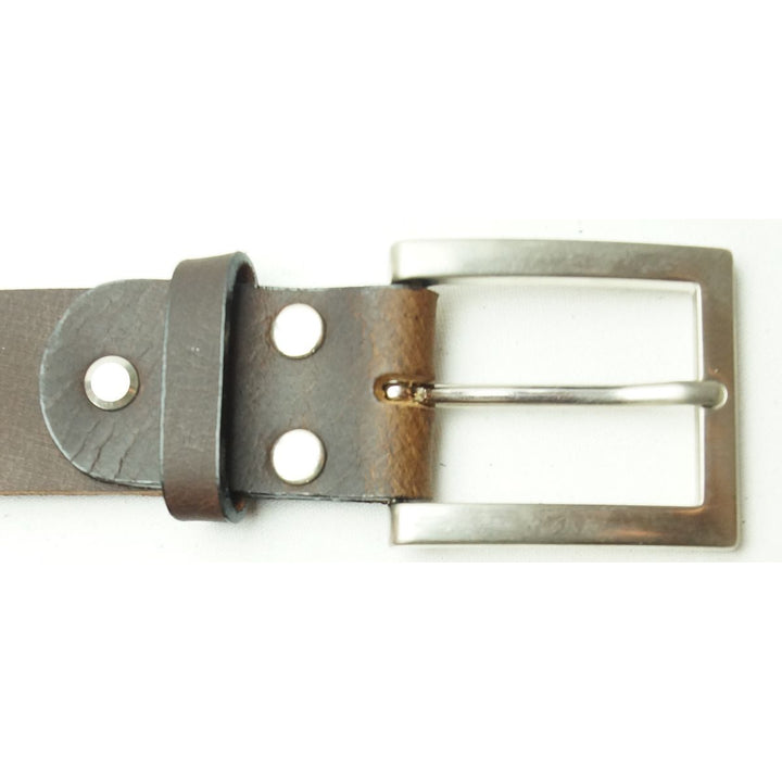 Læder Bælte - John - Mørkebrunt - Bælte fra The Leather Belt Co. hos The Prince Webshop