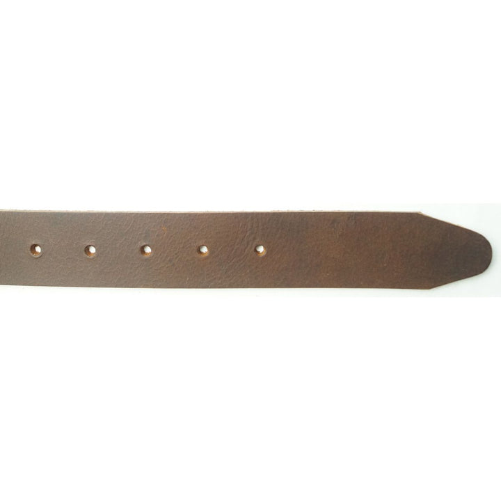 Læder Bælte - John - Mørkebrunt - Bælte fra The Leather Belt Co. hos The Prince Webshop