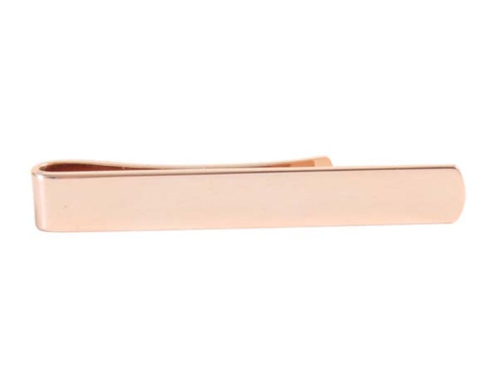 Dalaco - Incorporating David Aster - Rose Gold Plated Skinny Tie Slide