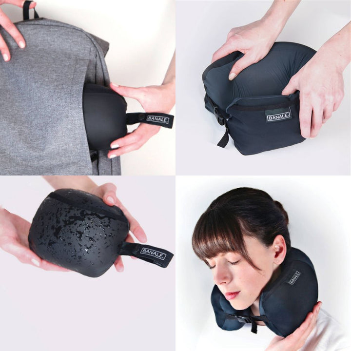 BANALE NECK PILLOW - rejse nakke pude i 2 farver - Rejse Tilbehør fra Banale hos The Prince Webshop