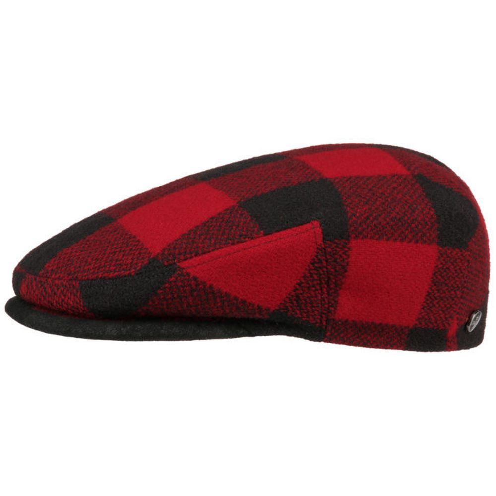 Driver Cap Woolrich Check by Lierys - Flat Cap fra Lierys hos The Prince Webshop