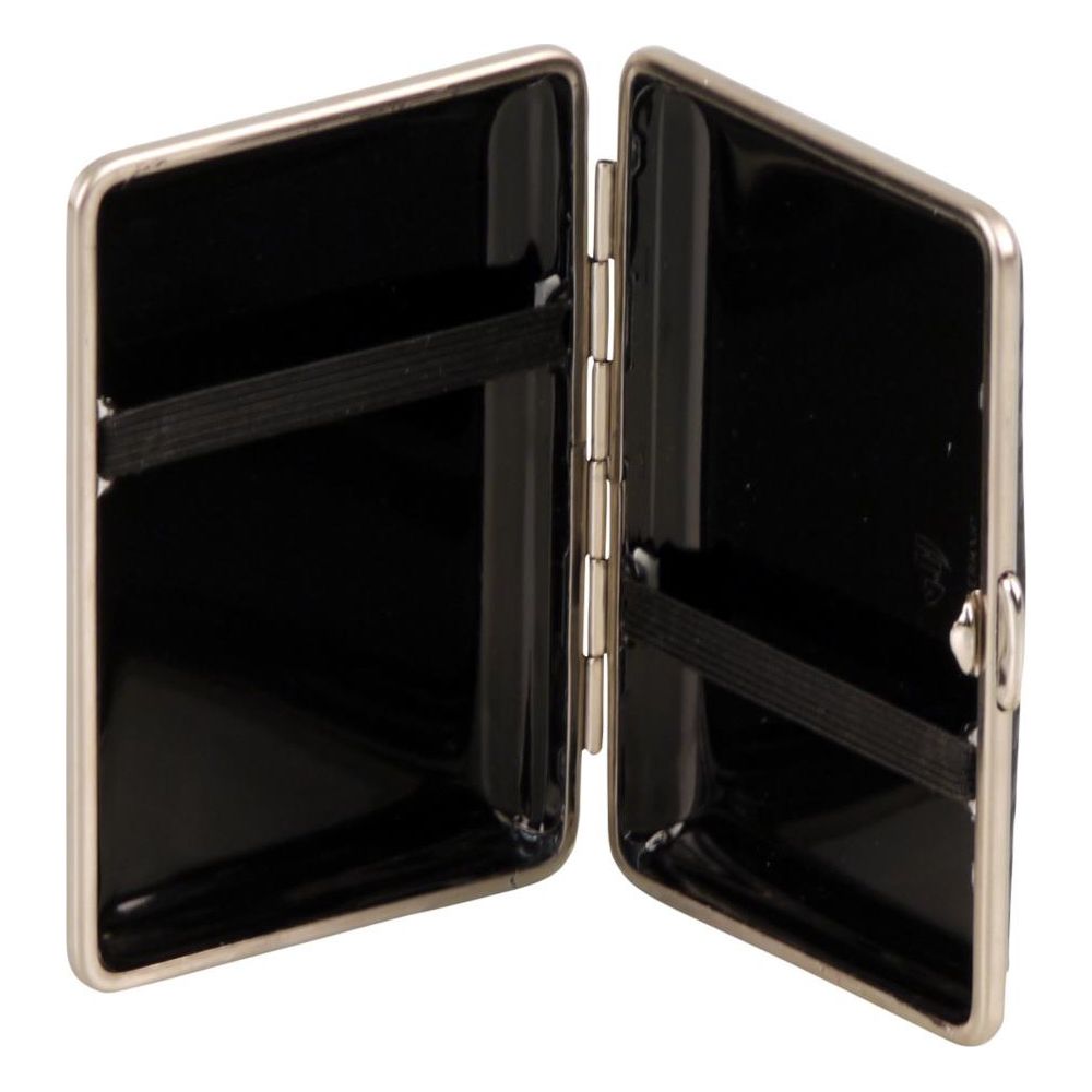 Vom Hofe Cigaret Etui - 14 King Size - Sort Carbon - Cigaret Etui fra vom Hofe hos The Prince Webshop