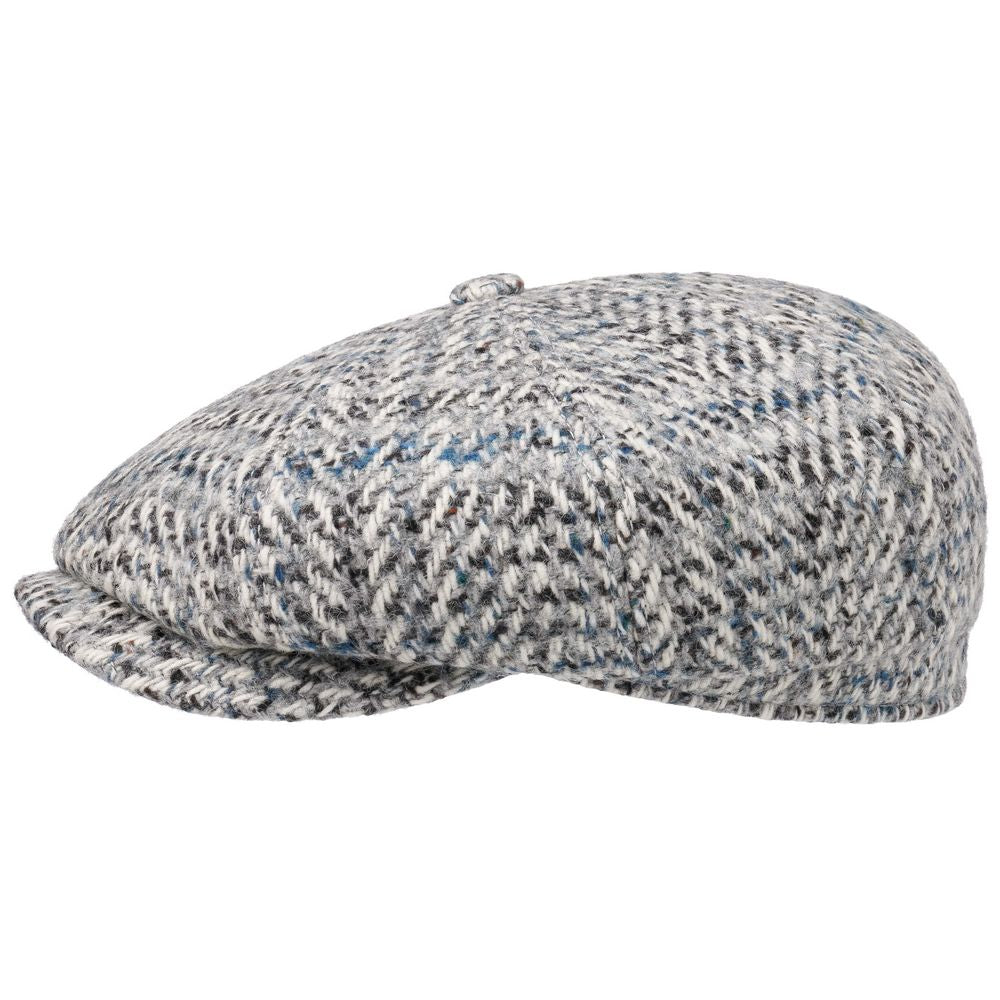 Stetson Hatteras Maximus Virgin Wool Sixpence Flat Cap - Flat Cap fra Stetson hos The Prince Webshop