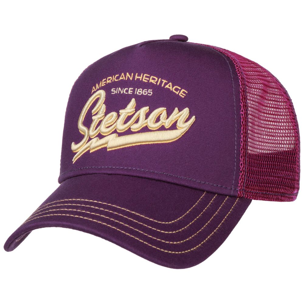 Stetson Trucker Cap American Heritage Classic Wine - Baseball Cap fra Stetson hos The Prince Webshop