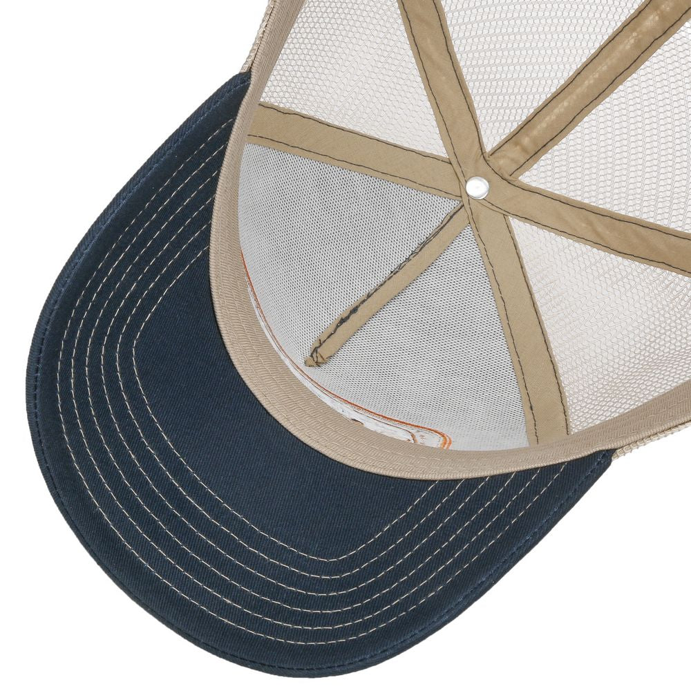 Stetson Trucker Cap Logo Chrome Look - Baseball Cap fra Stetson hos The Prince Webshop