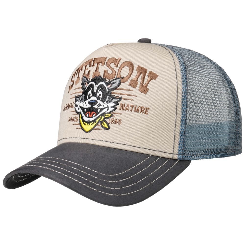 Stetson Vintage Trucker Cap Animal Nature - Baseball Cap fra Stetson hos The Prince Webshop