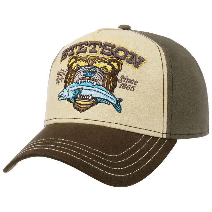 Stetson Trucker Baseball Cap Wild Life - Baseball Cap fra Stetson hos The Prince Webshop