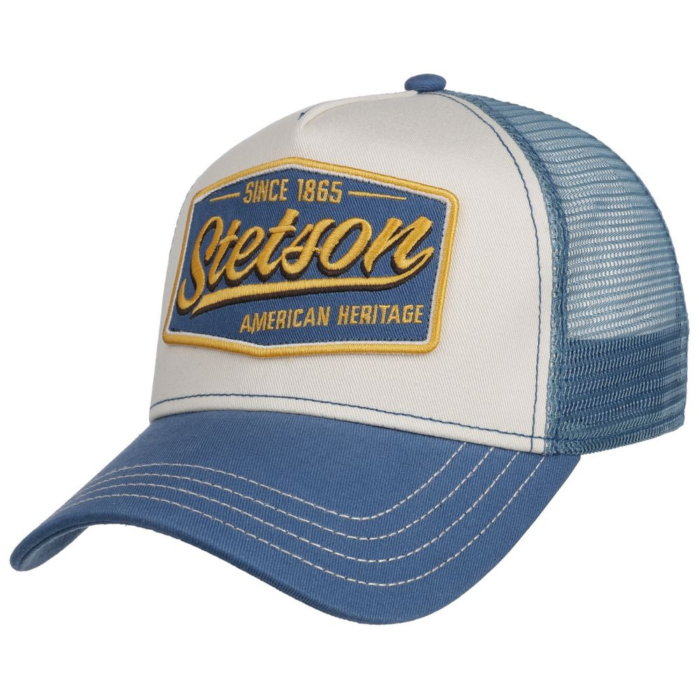 Stetson Trucker Cap American Heritage Blå - Baseball Cap fra Stetson hos The Prince Webshop