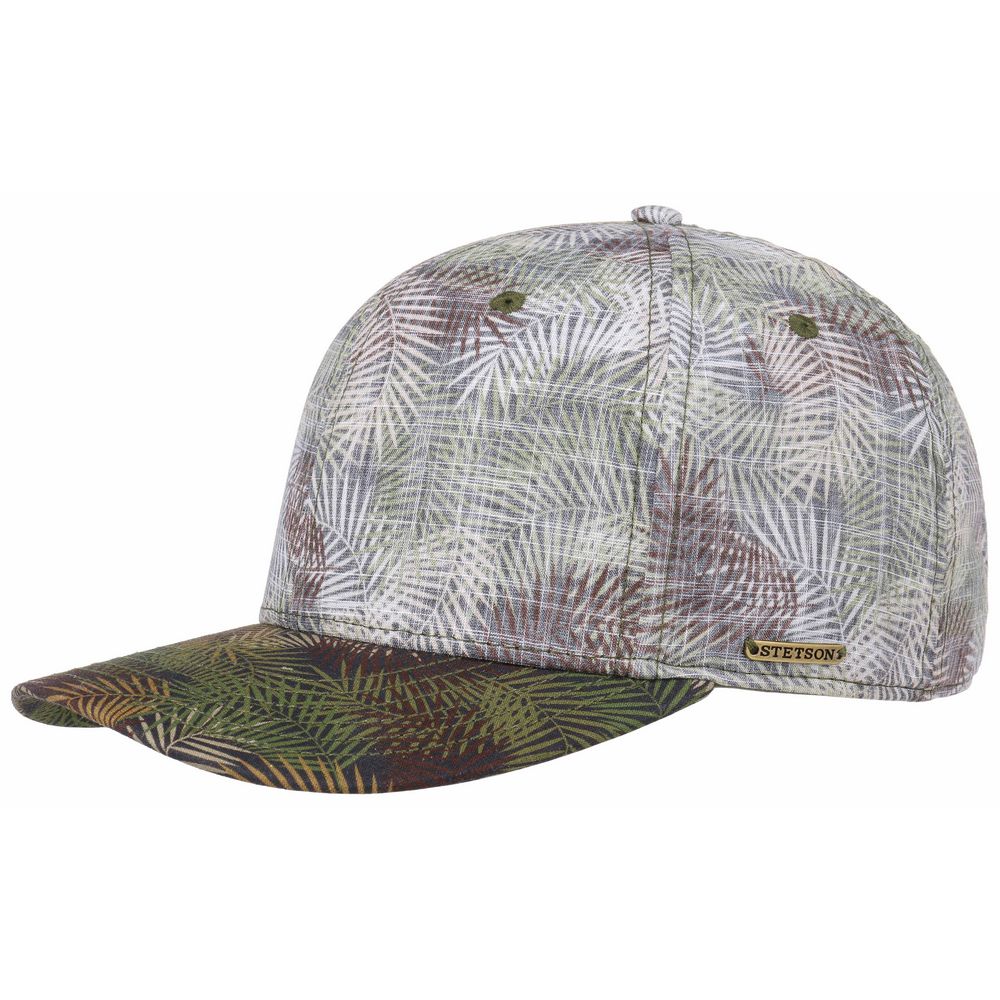 Stetson Baseball Cap Green Palm Leaf - Baseball Cap fra Stetson hos The Prince Webshop