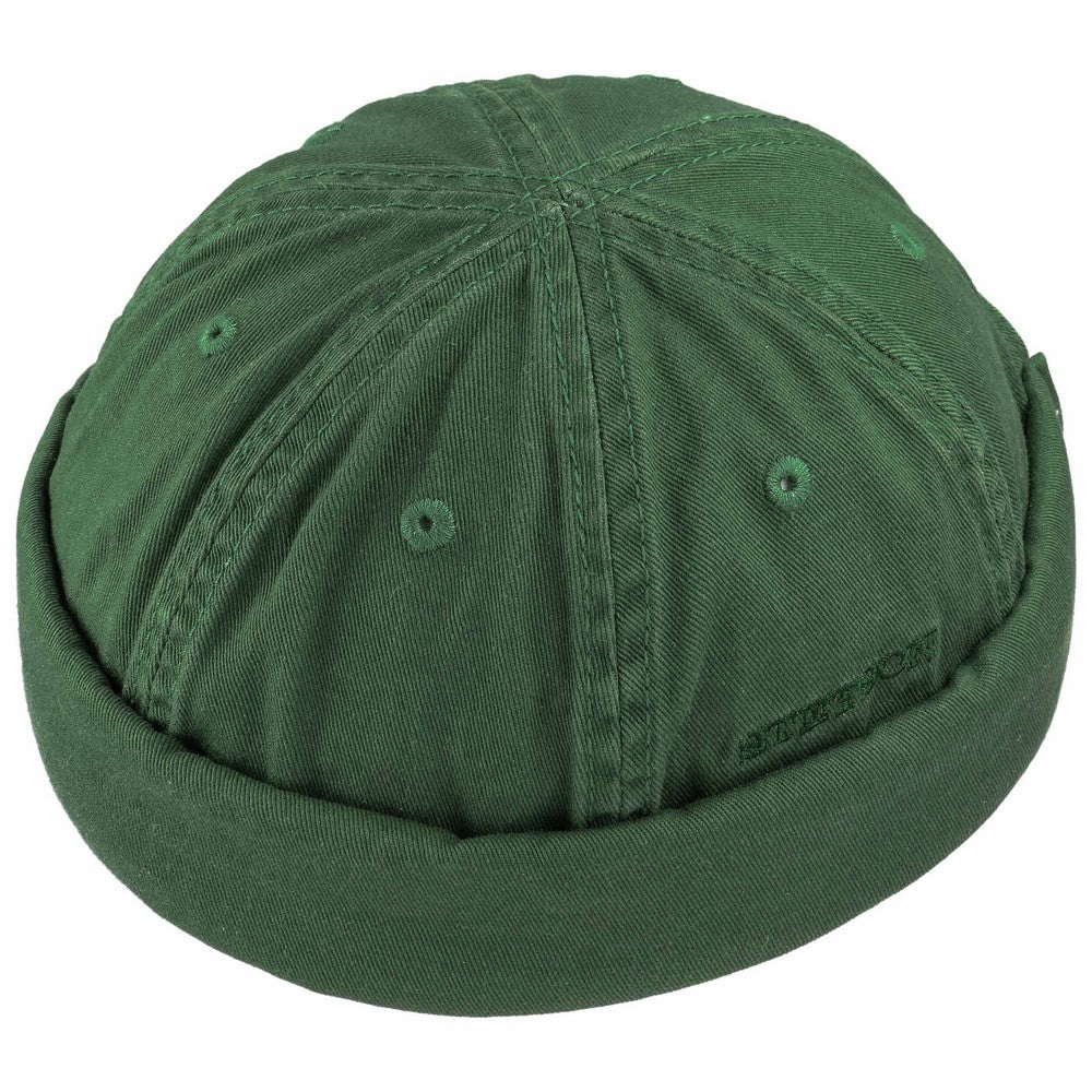 Stetson Docker Cotton - Grøn Bomulds Hue - Hue fra Stetson hos The Prince Webshop