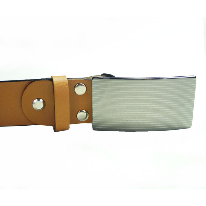 Læder Bælte - Hugo - Cognac - Bælte fra The Leather Belt Co. hos The Prince Webshop