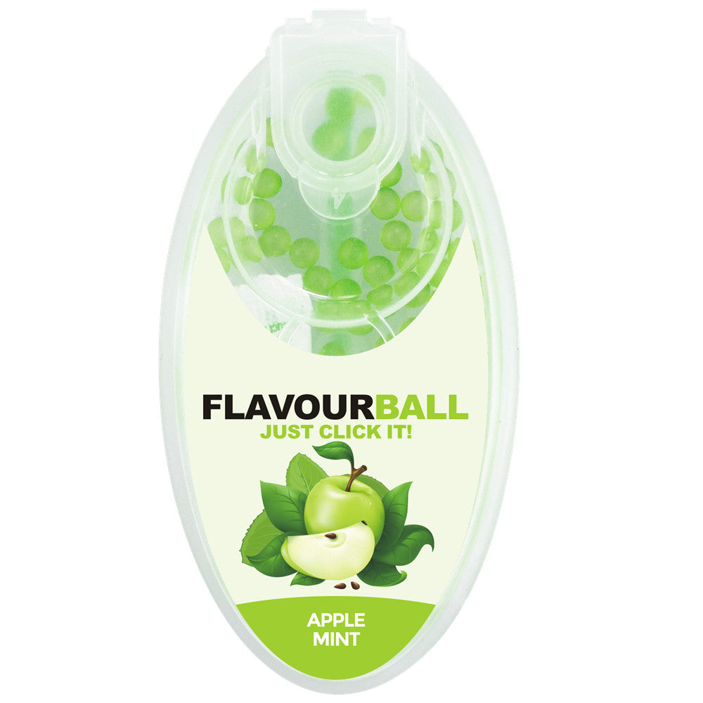 100 stk Apple Mint Flavour Balls i Pod - Aroma Kugler fra FLAVOUR BALLS hos The Prince Webshop