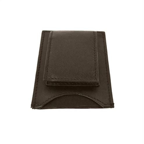 Læder ID & Kortholder med Seddelklemme - Brun - Tegnebog fra Wallet Works hos The Prince Webshop