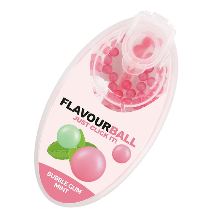 100 stk Cool Bubblegum Mint Flavour Balls i Pod - Aroma Kugler fra FLAVOUR BALLS hos The Prince Webshop