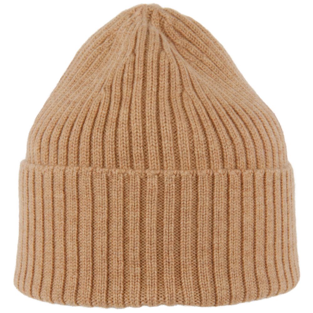 MJM Beanie i 100% Merino Uld - Camel Hue - Hue fra M.J. MICHAELSEN A/S hos The Prince Webshop