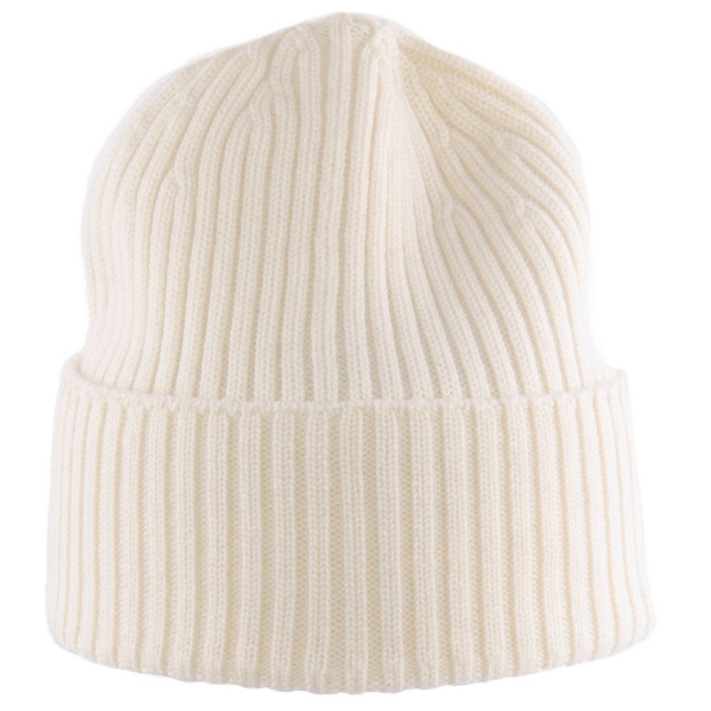 MJM Beanie i 100% Merino Uld - Hvid Hue - Hue fra M.J. MICHAELSEN A/S hos The Prince Webshop