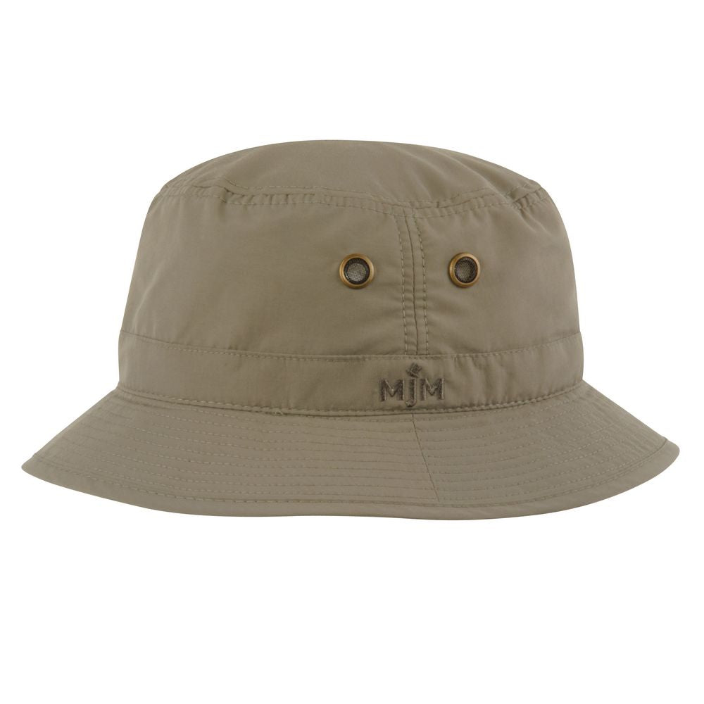 MJM Bucket Taslan 04 - Oliven Bøllehat - Bucket Hat fra MJM Hats hos The Prince Webshop