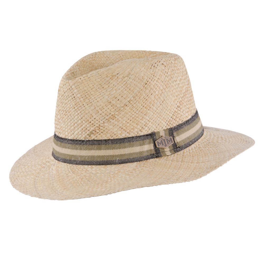 MJM Charlie Panama Hat - Natur - Hat fra MJM Hats hos The Prince Webshop