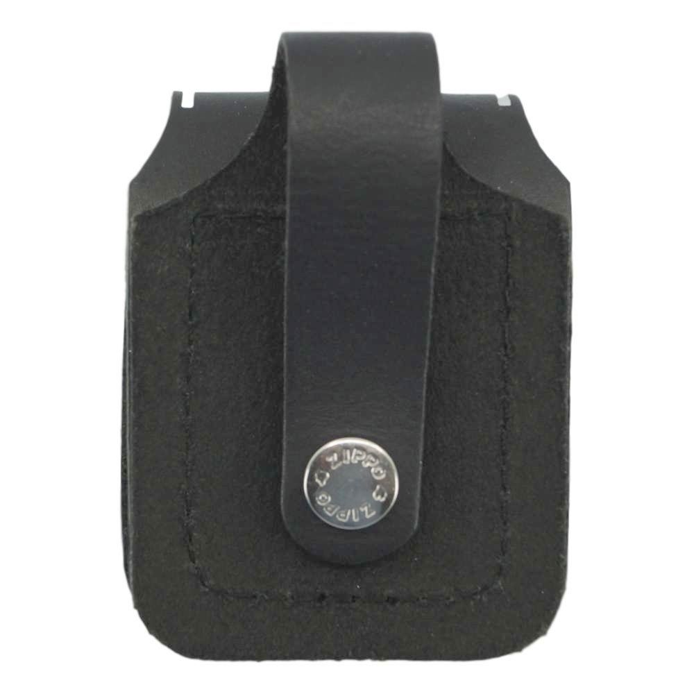 Zippo Tilbehør - Sort Bæltetaske med læderstrop - Zippo Tilbehør fra Zippo hos The Prince Webshop