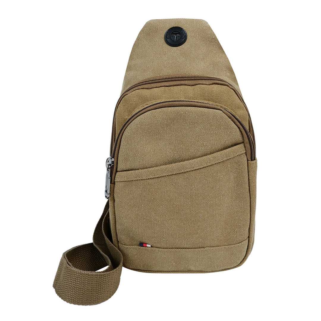 Canvas Crossbody Sling Bag - Funktionel Taske i 4 Farver - Taske fra Westend hos The Prince Webshop