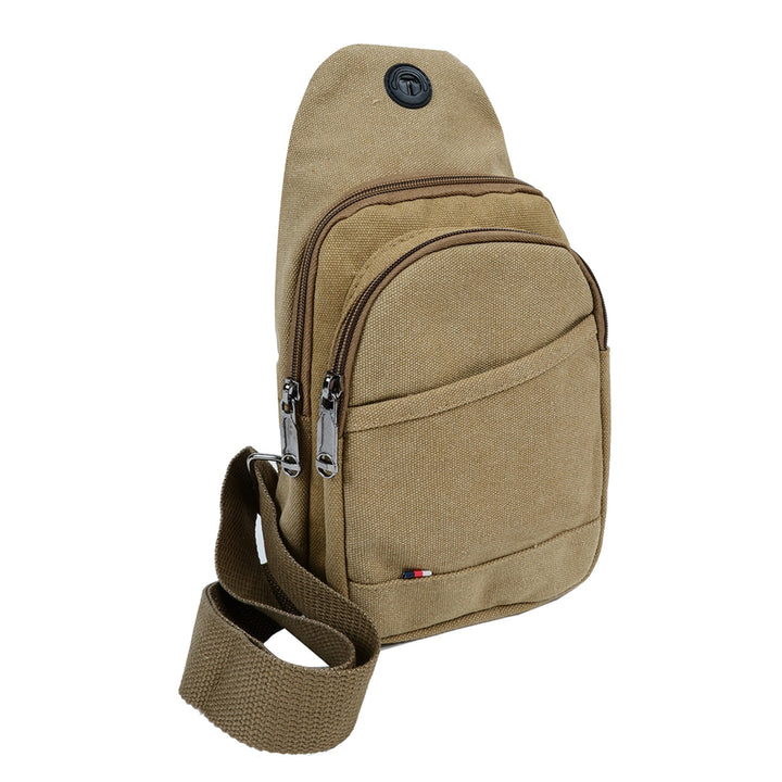 Canvas Crossbody Sling Bag - Funktionel Taske i 4 Farver - Taske fra Westend hos The Prince Webshop