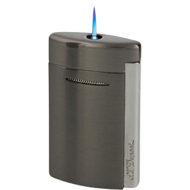 DUPONT MINIJET 3 - Brushed Gunmetal Jet Lighter - Lighter fra Dupont hos The Prince Webshop