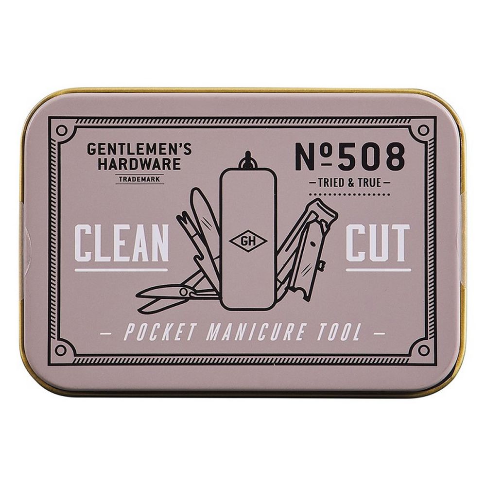 Lommeværktøj Manicure i Metal Gaveæske - Lommeværktøj fra Gentlemen's Hardware hos The Prince Webshop