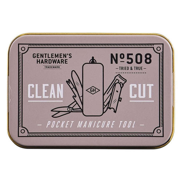 Lommeværktøj Manicure i Metal Gaveæske - Lommeværktøj fra Gentlemen's Hardware hos The Prince Webshop