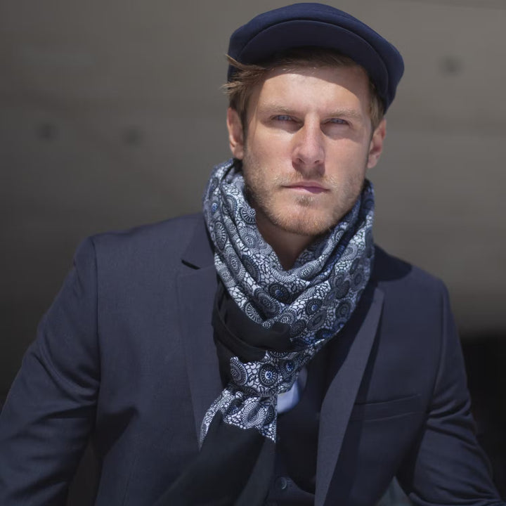 AV08 Hitachi Seaside Foulard Tørklæde - Øko Bomuld - Halstørklæde fra AV08 Paris hos The Prince Webshop