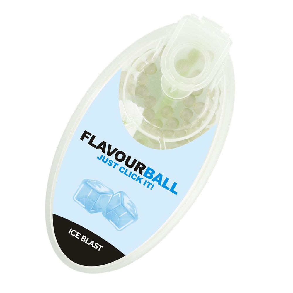 100 stk ICE BLAST Flavour Balls i Pod - Aroma Kugler fra FLAVOUR BALLS hos The Prince Webshop