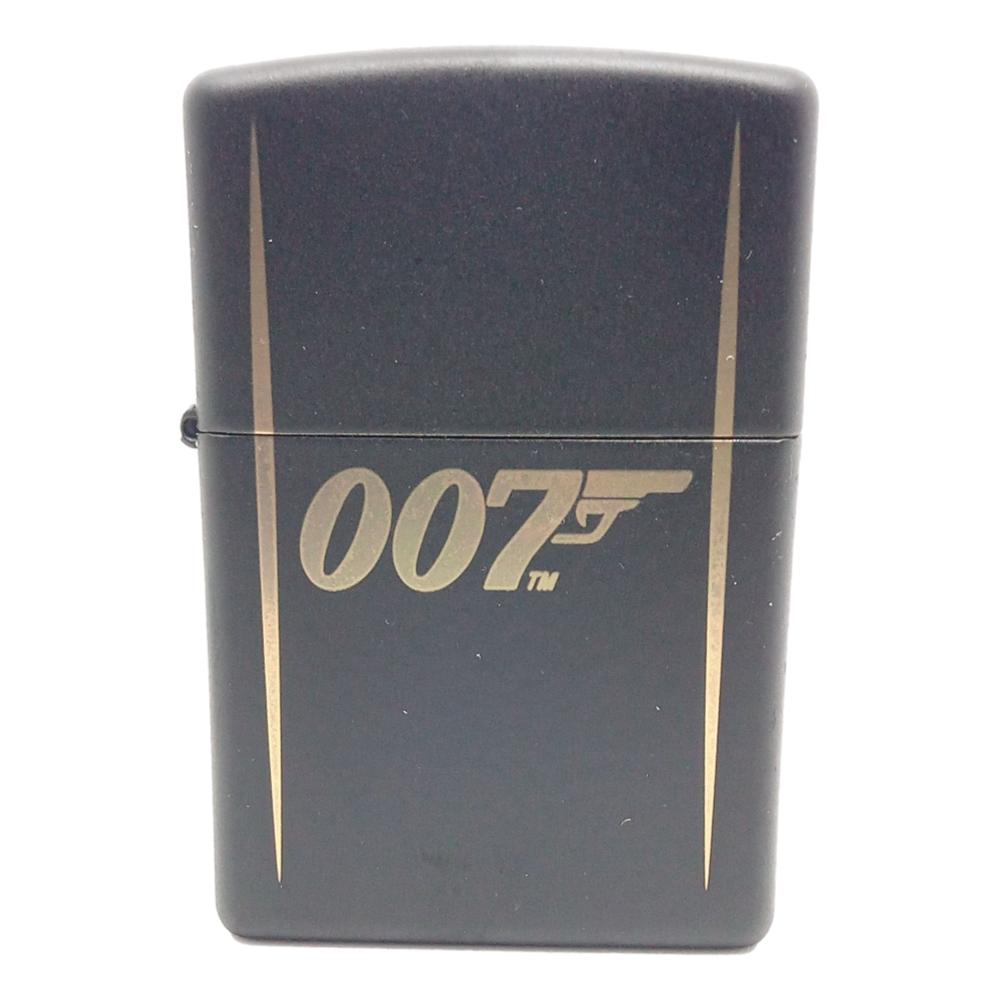 Zippo Lighter James Bond 007 - Sort Guld - Zippo Lighter fra Zippo hos The Prince Webshop