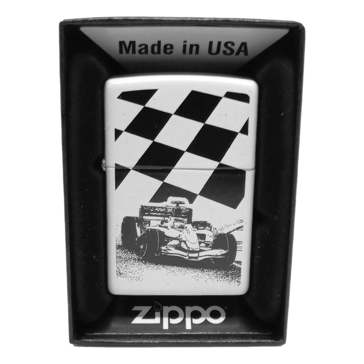 Original Zippo Race Car Lighter - Zippo Lighter fra Zippo hos The Prince Webshop