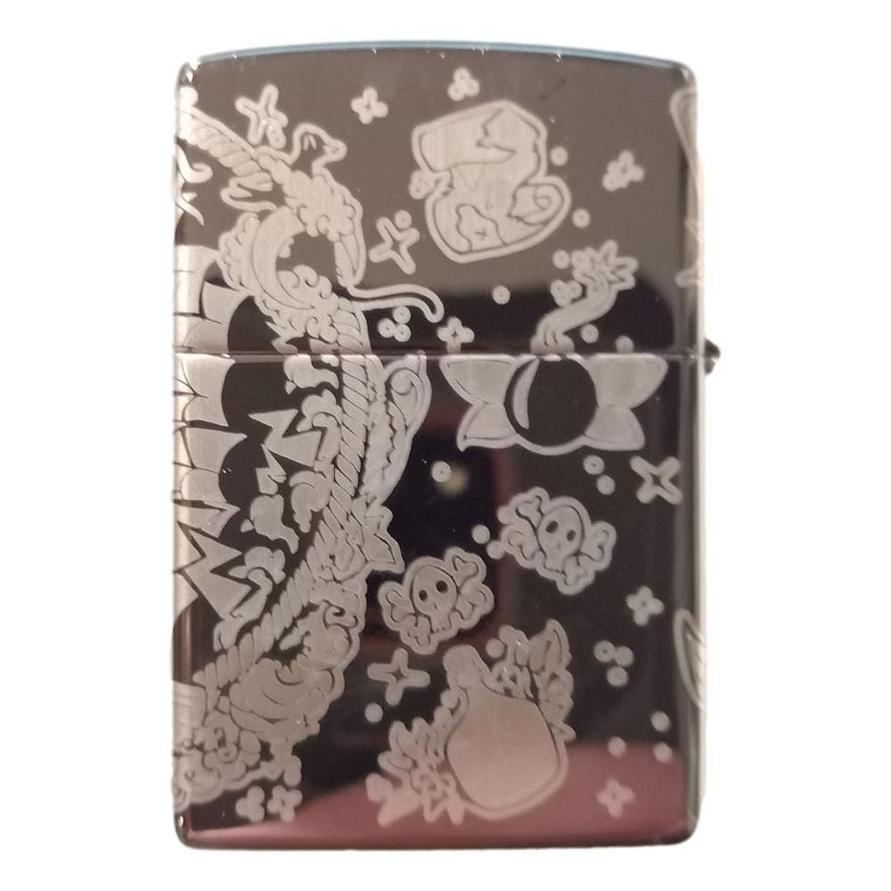 Zippo Premium Lighter - Tattoo Theme Design - Zippo Lighter fra Zippo hos The Prince Webshop