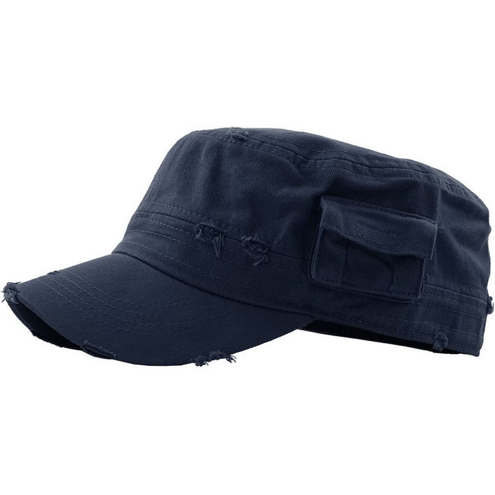 Ethos Army Cadet Cap i 100% Bomuld Distressed - 3 FARVER - Army Cap fra Ethos hos The Prince Webshop