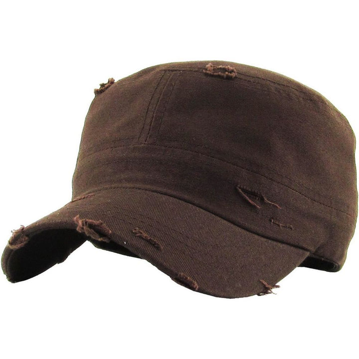 KBEthos Vintage Cadet Hat i 100% Bomuld - 9 Herre Farver - Army Cap fra Ethos hos The Prince Webshop