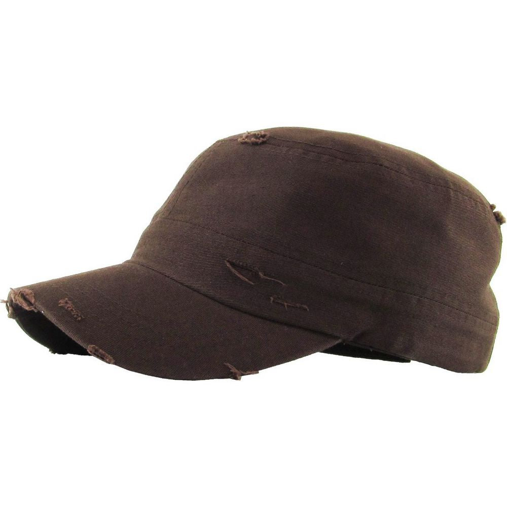 KBEthos Vintage Cadet Hat i 100% Bomuld - 9 Herre Farver - Army Cap fra Ethos hos The Prince Webshop