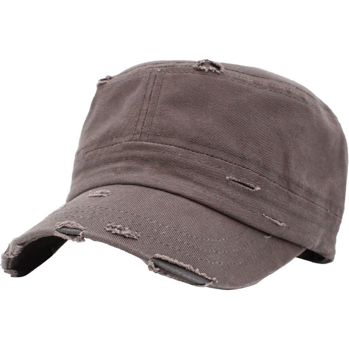 KBEthos Vintage Cadet Hat i 100% Bomuld - 9 Herre Farver - Army Cap fra Ethos hos The Prince Webshop