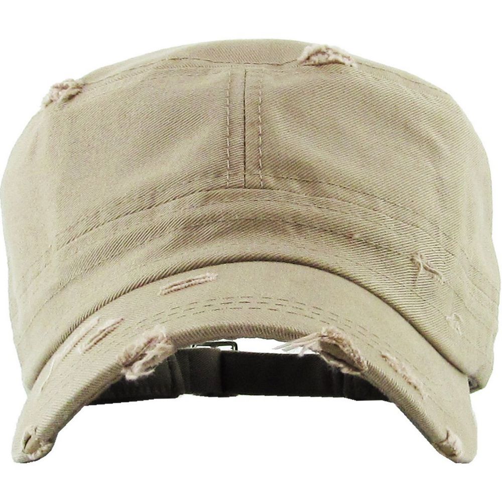 KBEthos Vintage Cadet Hat i 100% Bomuld - 9 Herre Farver - Army Cap fra Ethos hos The Prince Webshop