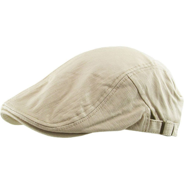 Gatsby Sommer Sixpence Kasket - Tan - Flat Cap fra Ethos hos The Prince Webshop