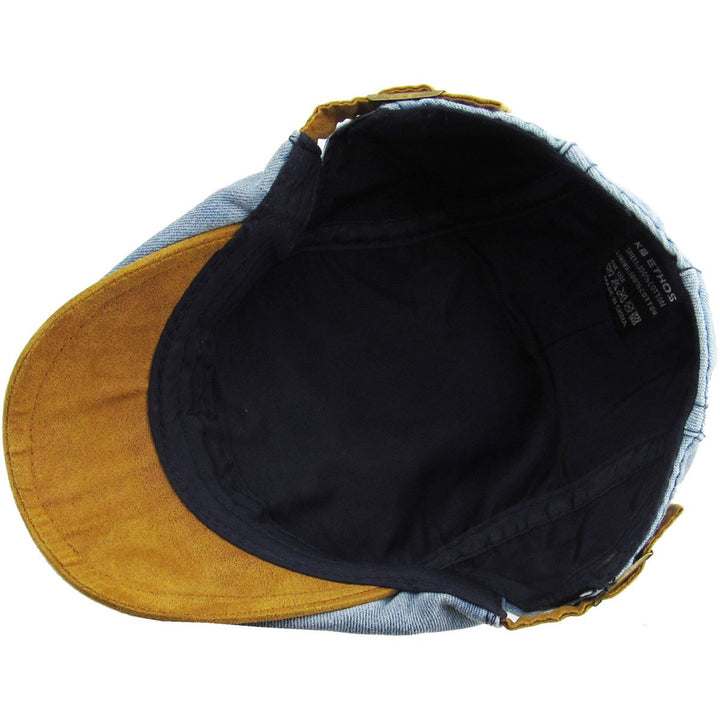 Denim Flat Cap Ivy Kasket - vælg mellem 3 Farver - Flat Cap fra Ethos hos The Prince Webshop