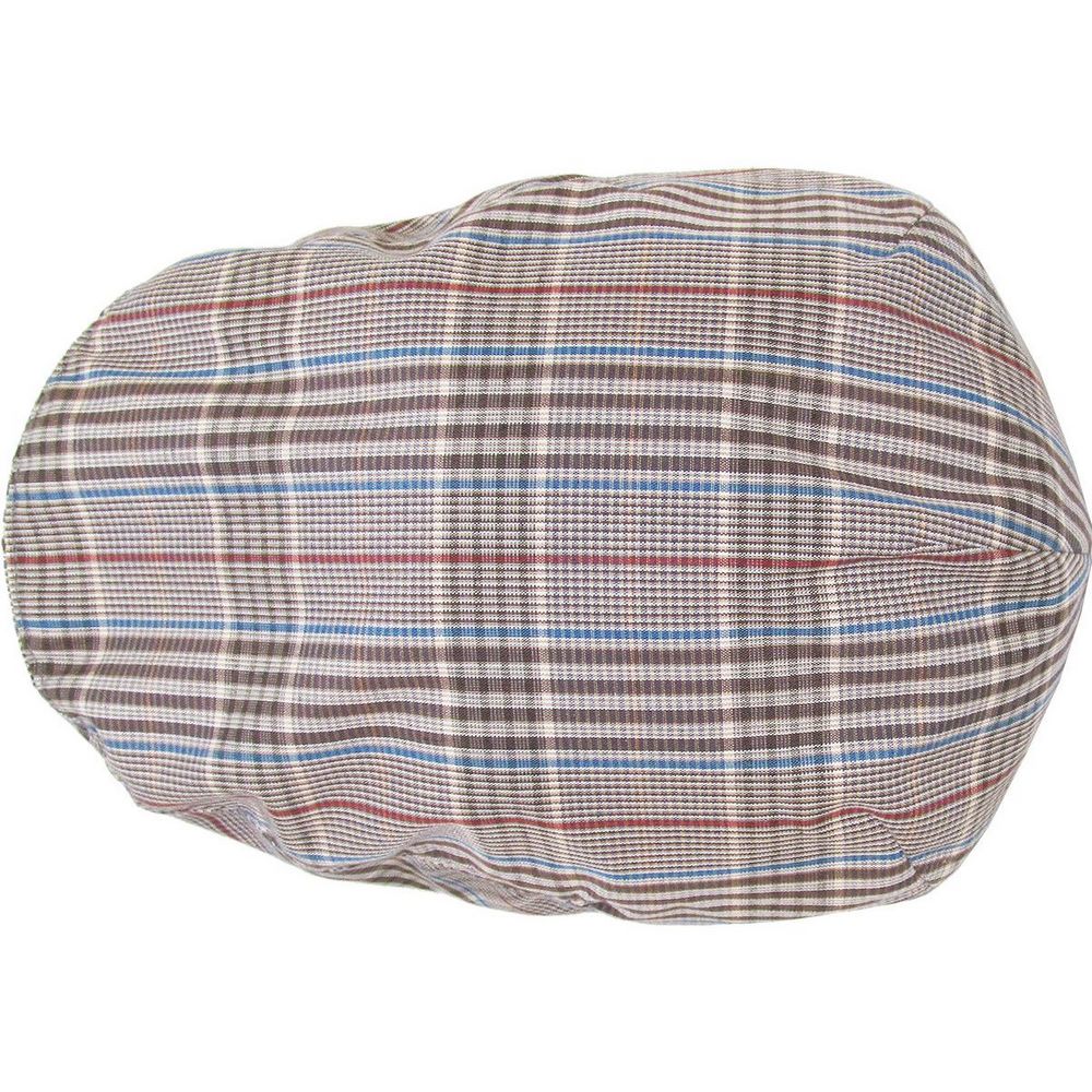 Brun City Boy Stribet Sixpence - Flat Cap fra Kim & Bae Classic Headwear hos The Prince Webshop