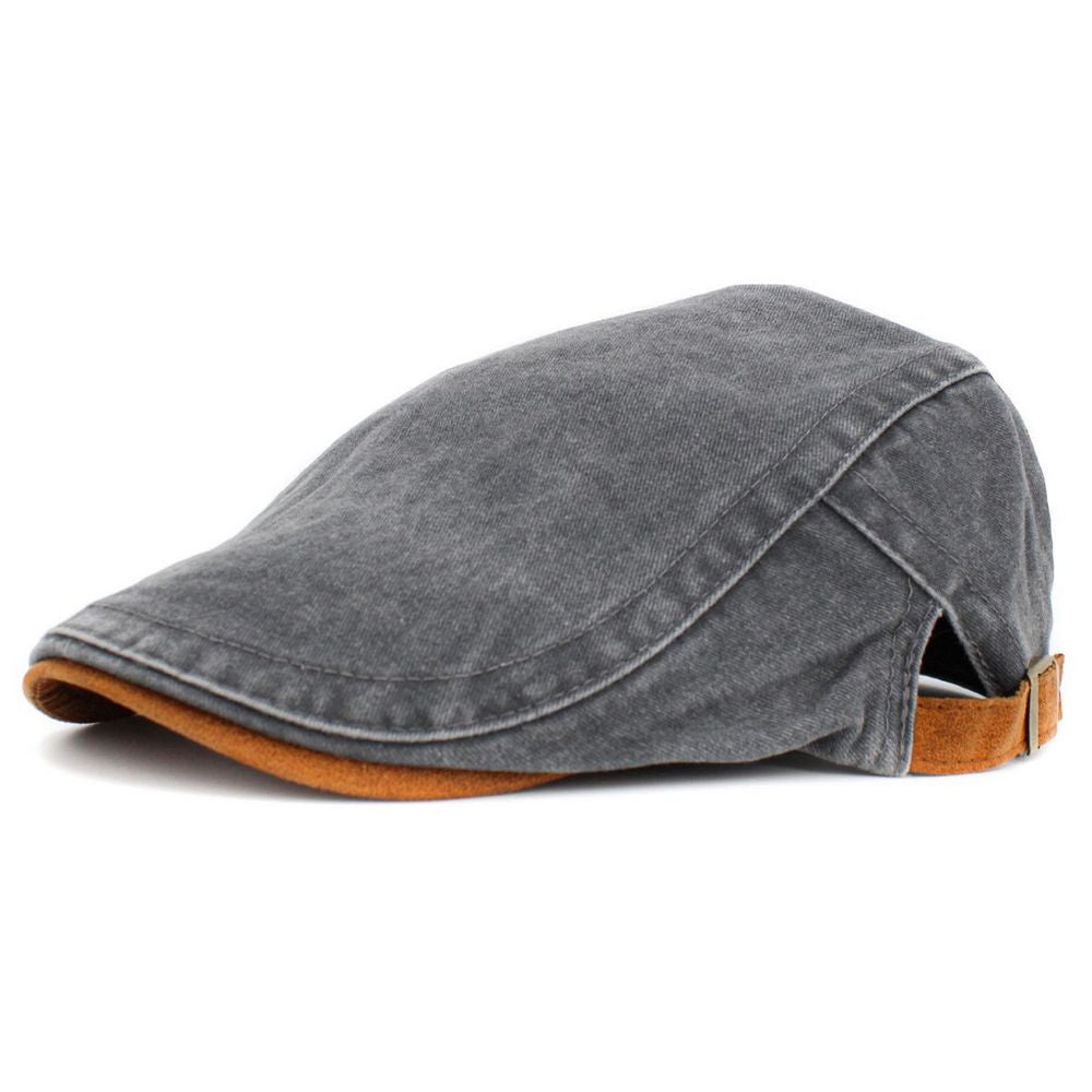 Ensfarvet Classic Newsboy Ivy - 5 Friske Farver - Flat Cap fra Ethos hos The Prince Webshop