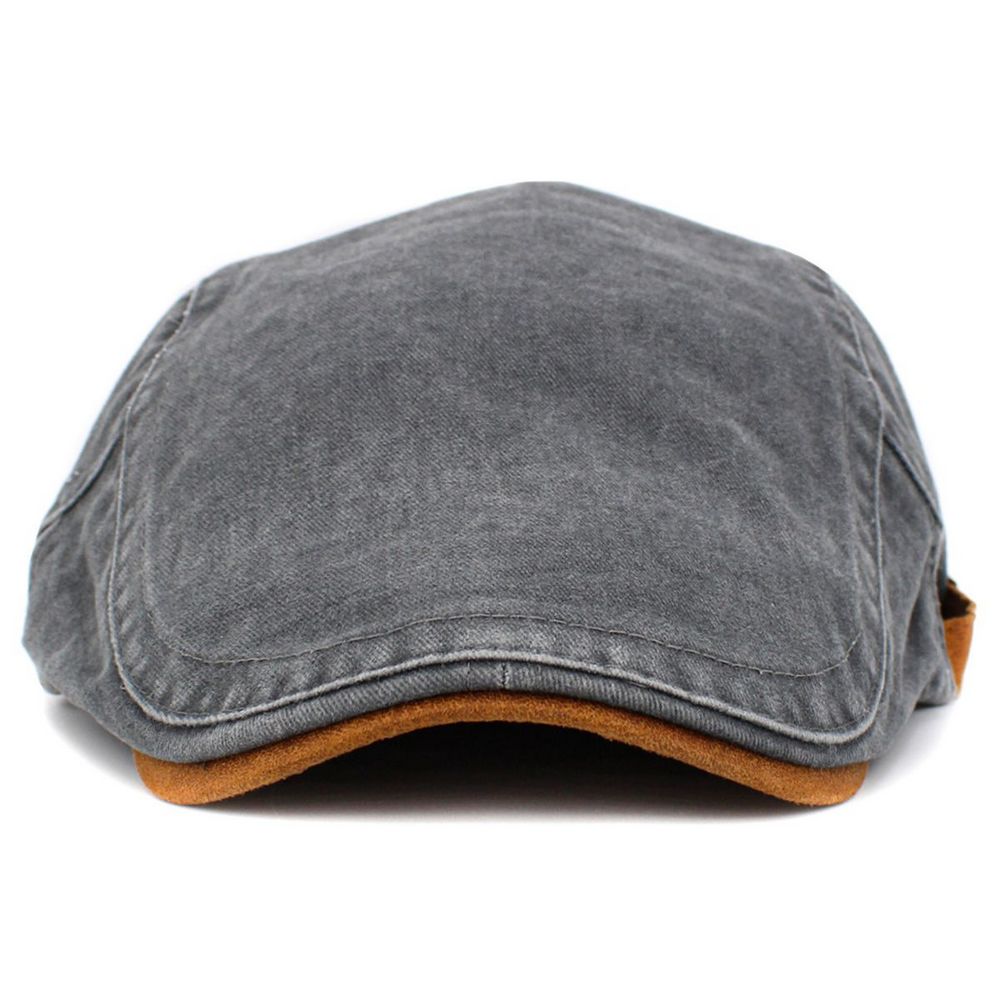 Ensfarvet Classic Newsboy Ivy - 5 Friske Farver - Flat Cap fra Ethos hos The Prince Webshop